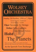 poster for concert on Sunday 16 Oct 1994