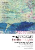 poster for concert on Saturday 10 May 2008