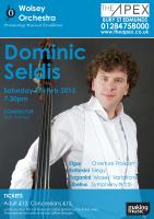 poster for concert on Saturday 7 Feb 2015