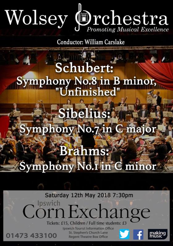 Poster for Saturday 12 May 2018