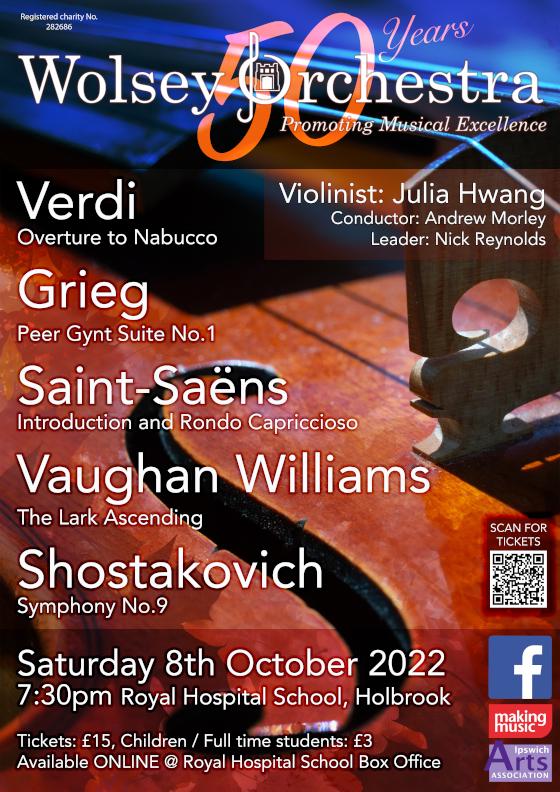 Poster for Saturday 8 Oct 2022