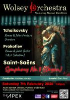 poster for concert on Saturday 7 Feb 2026